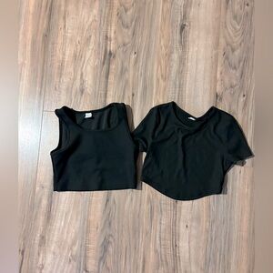 Girls SHEIN crop tops size 8